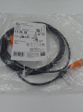议价全新原装德国IFM易福门EVC101感测器连接电缆M12公母头EVC101