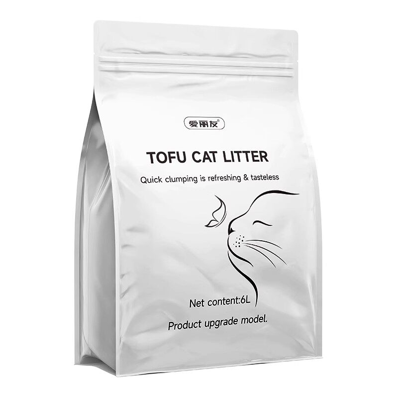 猫砂混合型4斤豆腐猫砂吸水快结团稳2kg试用