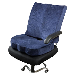 九霄天然乳胶办公护臀坐垫靠背一体座垫加厚透气痔孕妇屁股垫