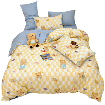 纯棉被套全棉卡通动漫