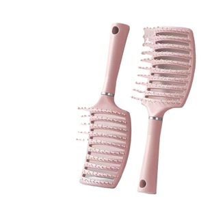 排骨梳高颅顶蓬松头发女士专用造型长发卷发清洁头皮按摩大弯梳子