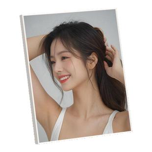 拉米娜版画定制摆台相框diy人像画照片水晶制作版画挂墙装饰成品