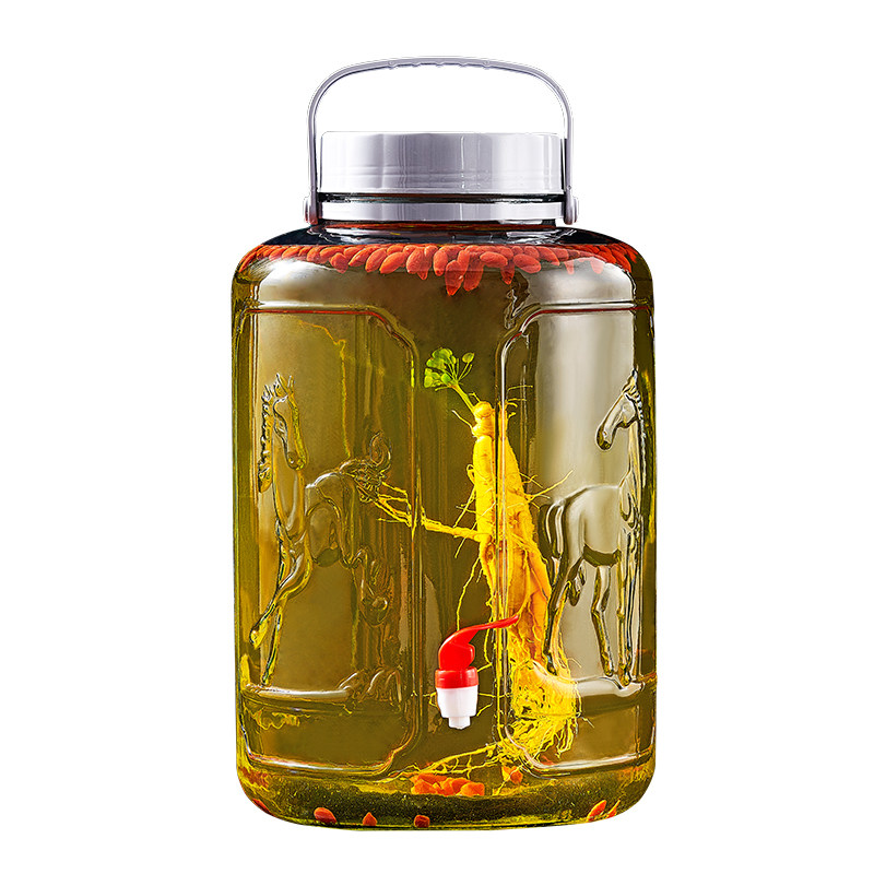 泡菜坛子玻璃瓶密封罐家用大口径宽口腌咸菜酸菜罐子小号储物瓶