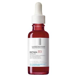法国理肤泉B3视黄醇抗皱修护夜间精华30ml 保湿淡细纹0.3%A醇提亮