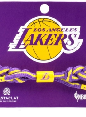 RASTACLAT小狮子官方正品NBA洛杉矶湖人队科比嘻哈欧美潮牌手链