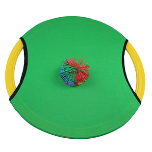 弹弹圈幼儿园抛接球游戏道具儿童感统训练器材亲子户外活动玩具球