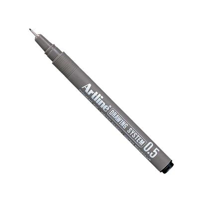 旗牌专业绘图笔建筑黑红蓝色美术