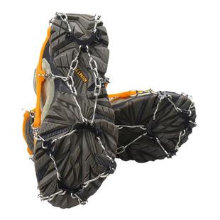 户外徒步登山冰爪雪地防滑冰抓鞋套硅胶多功能爬雪山装备用品全套