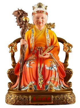 泰山娘娘碧霞元君树脂供奉佛像