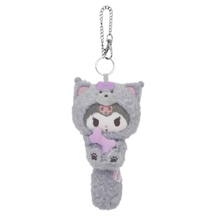 新款日本三丽鸥Sanrio绵绵狗库洛米美乐蒂玉桂狗kt毛绒公仔包挂件