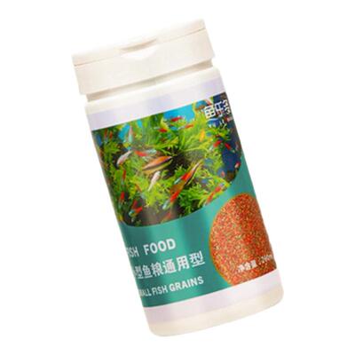 鱼食小颗粒热带鱼鱼红绿灯小型鱼