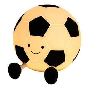 足球小夜灯卧室婴儿怕黑睡眠床头拍拍灯儿童女生生日情人节礼物