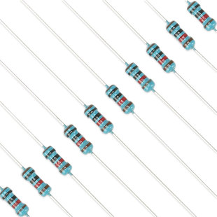 金属膜电阻 1/4W 1% 五色环 120欧 120Ω 一种阻值100只1.5元
