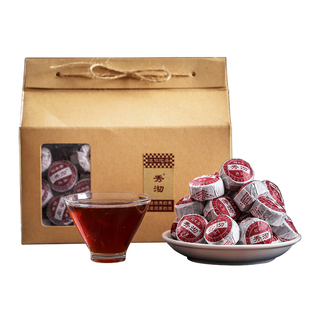 1000克 糯米香熟沱茶 秀沏云南勐海糯香普洱小沱茶 糯米香熟茶叶