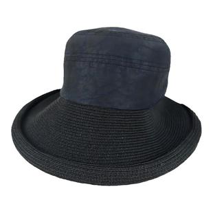 弗弗西FFX【桑夏】龟纹休闲户外桑蚕丝帽子2023新款渔夫帽高级感