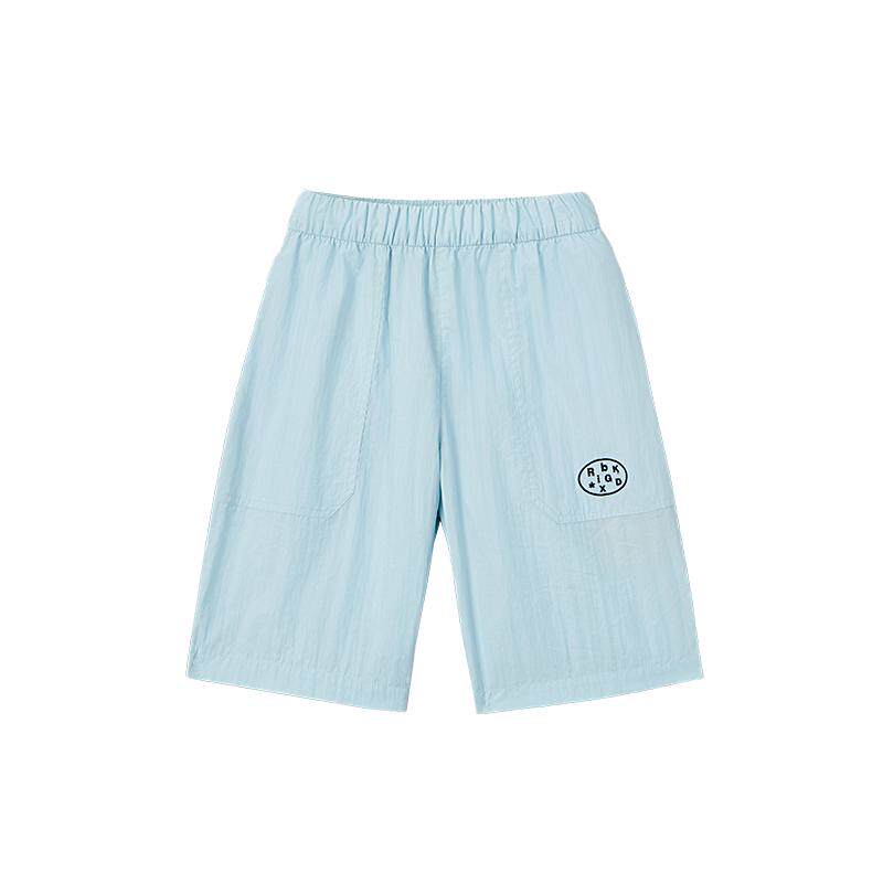 RBIGX瑞比克童装夏季撞色中裤