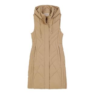 中年妈妈冬装外套洋气中长款40岁50中老年棉衣女秋冬马甲羽绒棉服