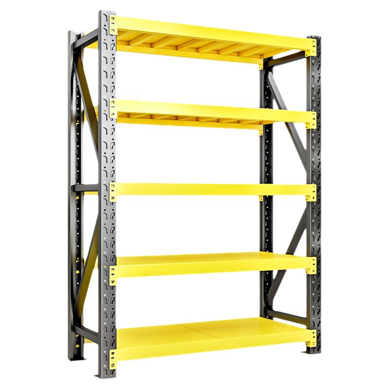 仓库家用货架置物架多层小型快递角钢铁架子阳台储藏室储物架仓储