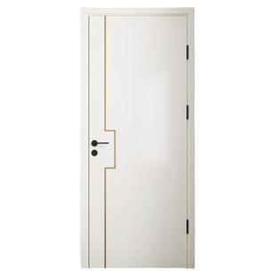 欧派木门 房门 水性漆4LJ系列实木复合室内门 室内静音定制门