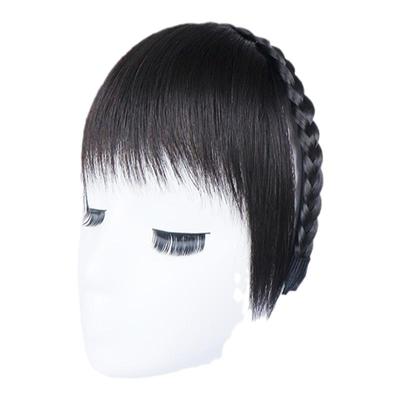 百魅丝全真发发箍刘海一体碎齐