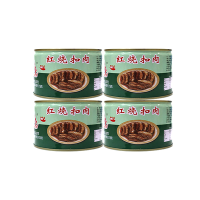 淮河牌正宗红烧扣肉罐头397g*4罐
