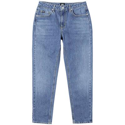 Lee413标准高腰小直脚牛仔裤