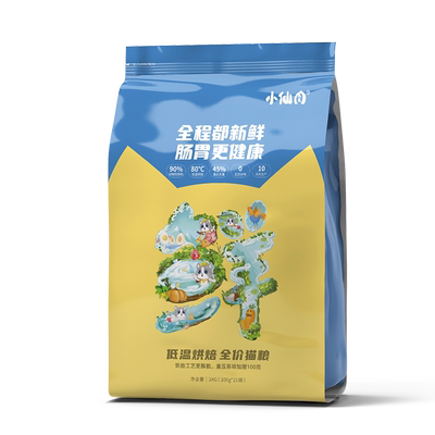 小仙肉天然无谷低温烘焙猫粮
