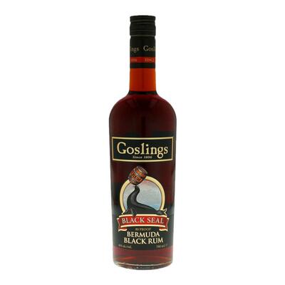 欧洲直邮Gosling'S哥顿黑朗姆威士忌40度700ml口感醇香丝滑纯正