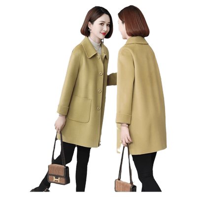 2022中长款羊毛羊绒大衣外套傲冬