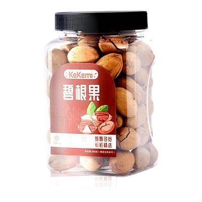 kekemi碧根果500g罐装