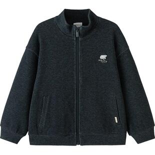 巴拉巴拉童装男童外套儿童上衣中大童2025新款秋装仿牛仔时尚潮酷