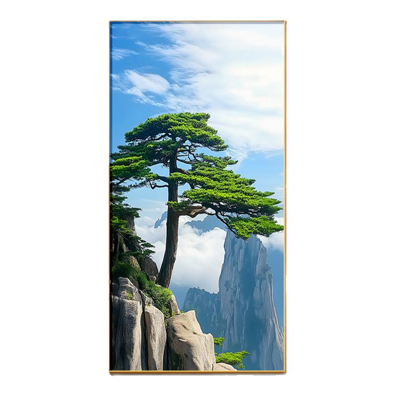 装饰画风水现代墙挂画正对大气简现代装饰画