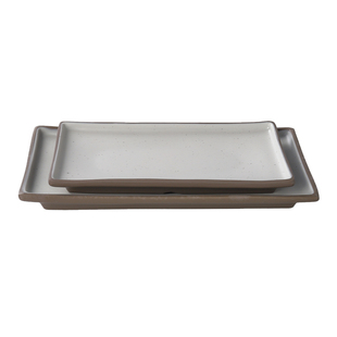 杨格仿瓷火锅配菜盘子牛肉丸自助烤肉凉菜盘商用日韩料理盘子密胺