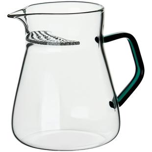 捷安玺玻璃月牙公道杯茶漏一体茶具过滤泡茶杯滤网功夫茶壶分茶器