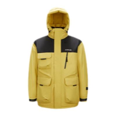 防护外套|森马中国国家地理系列羽绒服男冬季四防加厚鹅绒服休闲