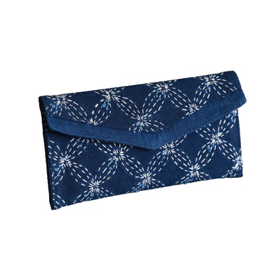 手工刺子绣手拿包布茗堂和风森女