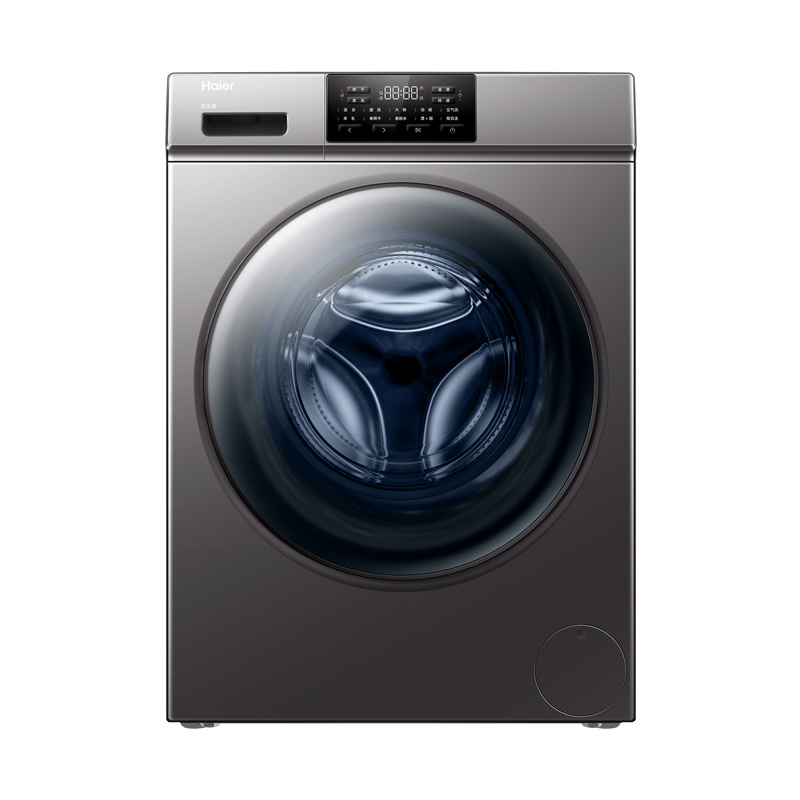 【超薄平嵌】海尔洗衣机家用全自动滚筒10公斤大容量防生锈旗舰店