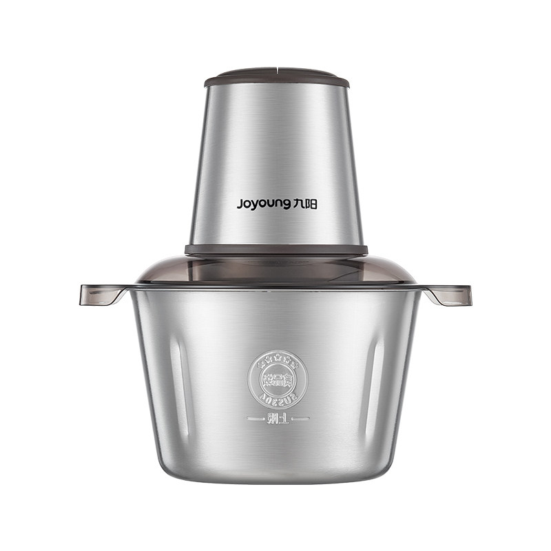 九阳不锈钢绞肉机全家用自动多功能料理机小型电动碎肉大容量新款