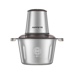 九阳不锈钢绞肉机全家用自动多功能料理机小型电动碎肉大容量新款