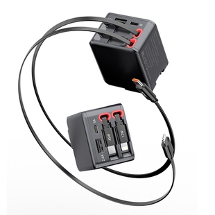 新款伸缩充电器苹果17iPhone16promax14快充typec数据线套装氮化镓电脑充电头自带线香港欧美英正品通用