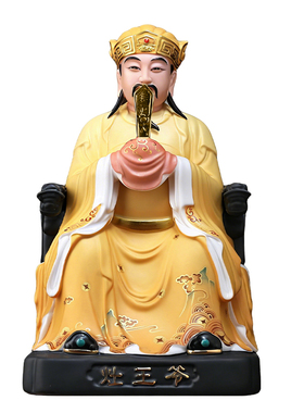 陶瓷灶王爷神像厨房火神灶神爷