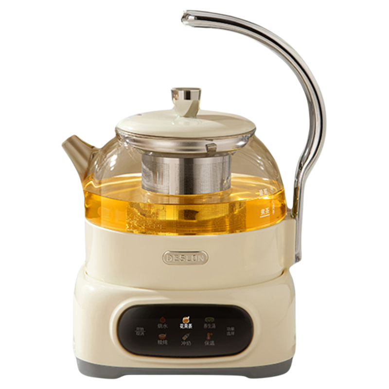 德世朗养生壶煮茶器家用多功能办公室小型玻璃煮茶器迷你
