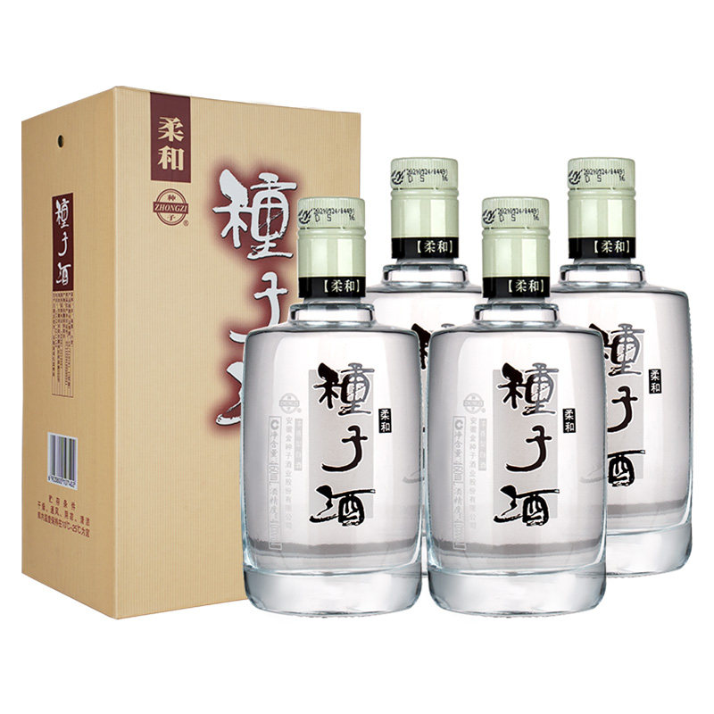 金种子柔和种子酒浓香型白酒40度