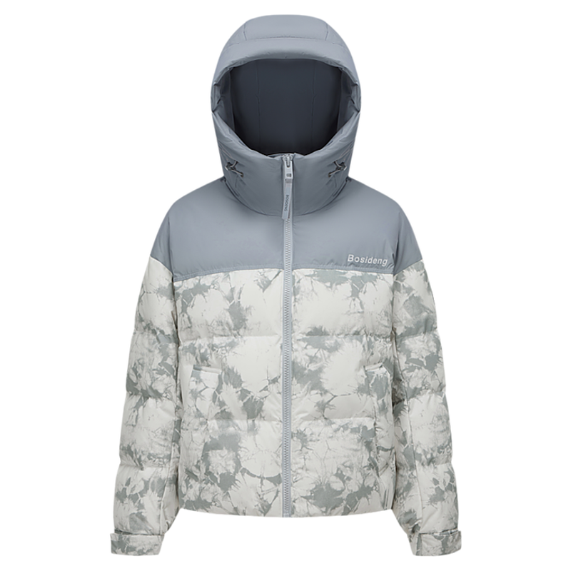 波司登羽绒服女短款时尚运动