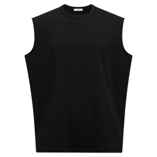 楼高素衣【液氨背心款】60支新疆长绒棉纯色宽松无袖运动休闲背心