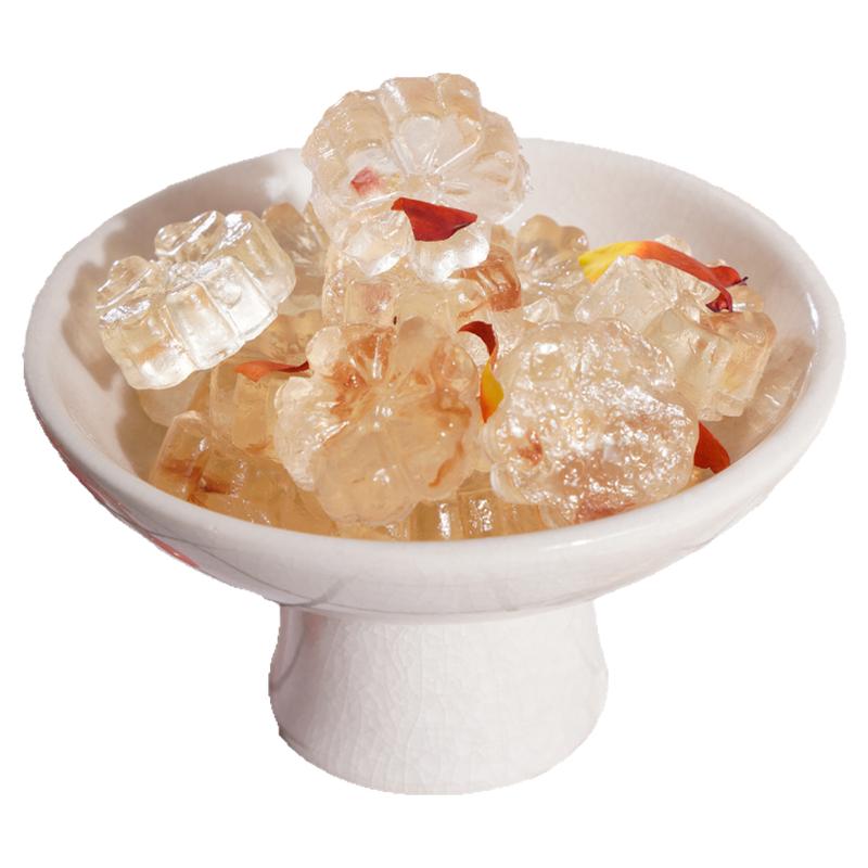 传统糕点水晶糕桂花玫瑰味