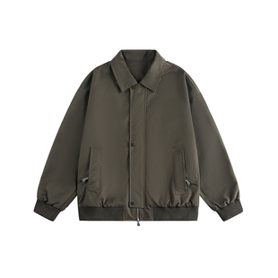 Dream made美式防风教练外套男款2026新款春秋季休闲行政夹克男生