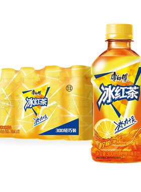 康师傅冰红茶便宜330ml批发整箱