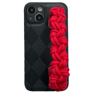 恬妤 中国红麻花手腕带适用于华为p80pro手机壳mate60时尚mate50pro背带p50斜挎喜庆m40p挂脖p30pro女pura70