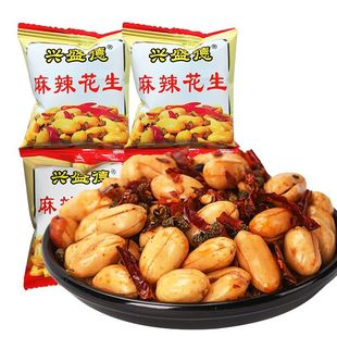 河南开封特产兴盛德麻辣花生米克手抓包下酒菜五香花生豆小包藤椒